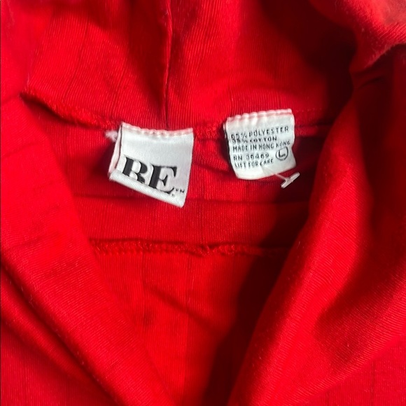 BE Bold Red Turtleneck Top - Picture 5 of 6